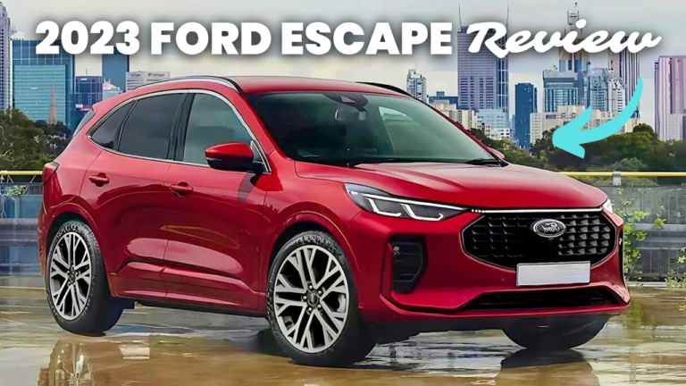 2023 Ford Escape Review The SHOCKING Truth... New Video